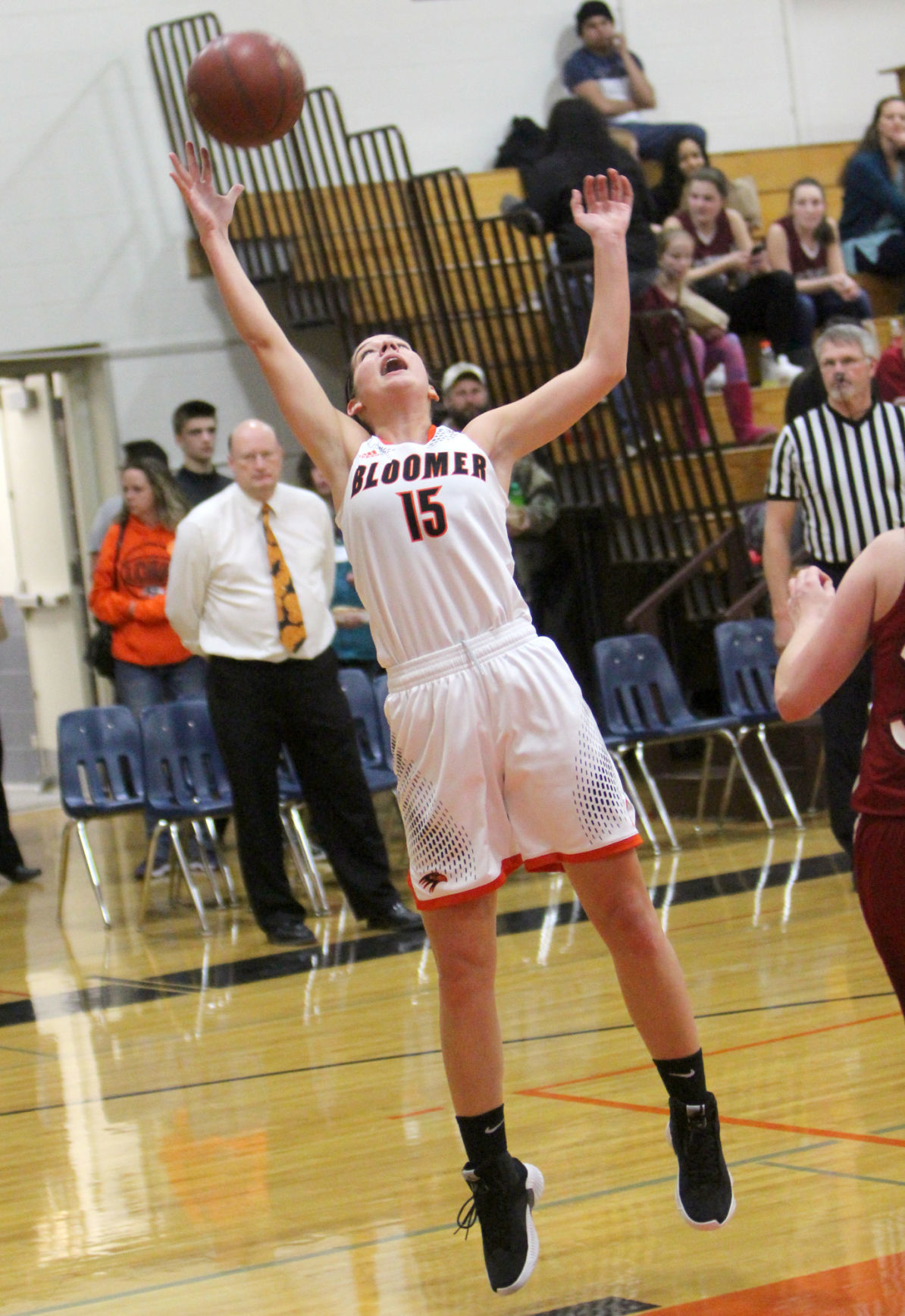 Spooner at Bloomer girls basketball 12-11-18